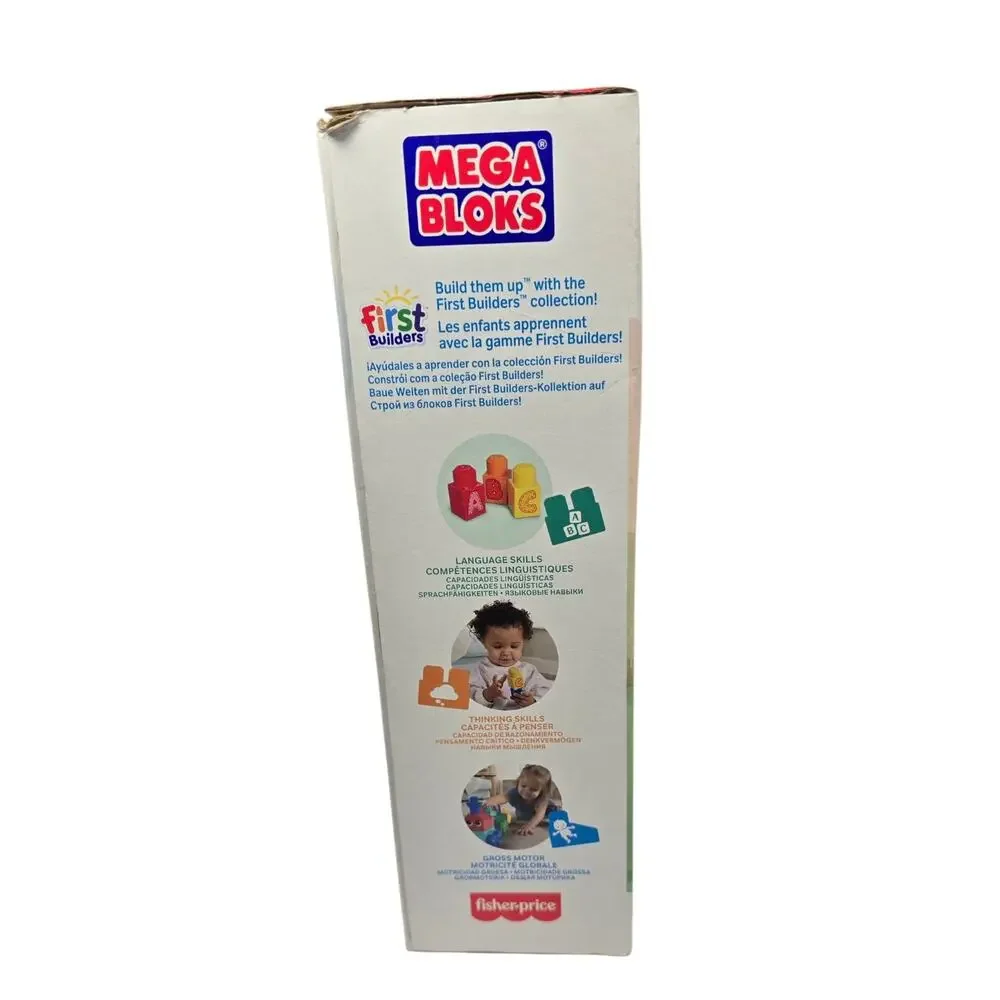 Mega Bloks Building Basics ABC Learning Train